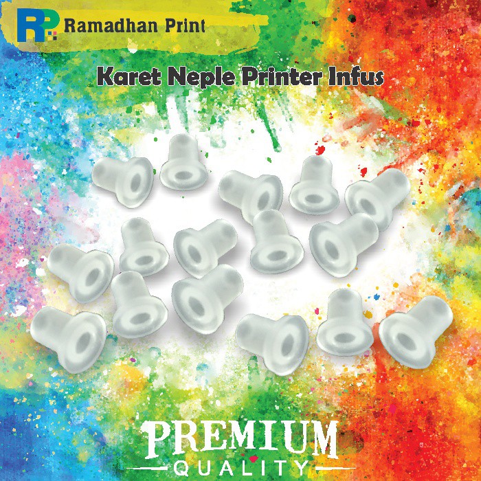 Knee Karet Infus Cartridge Neple Nepple Printer Modif