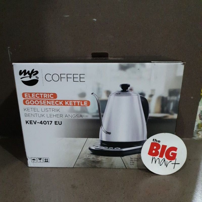 mayaka kev 4017 eu electric gooseneck kettle ketel listrik leher angsa