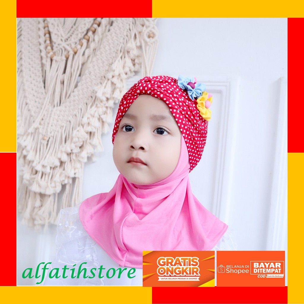 TOP PRODUK JILBAB ANAK TURBAN COMBI / JILBAB ANAK LUCU / HIJAB ANAK MURAH / KERUDUNG ANAK PEREMPUAN KERUDUNG ANAK BAYI PEREMPUAN JILBAB ANAK 2 TAHUN HIJAB ANAK BAYI TERBARU