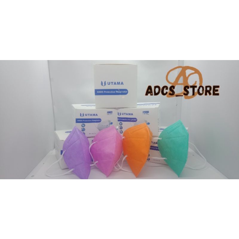 Masker KN95 5Ply Utama Warna Warni Kawat Luar Dalam /Pc Murah
