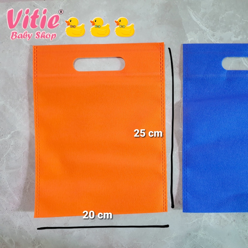

Goodie Bag isi 20 pcs (1Kodi) (UK. 20X25) / tas kado / Tas souvenir / Tas Spundbund / Tas Kain