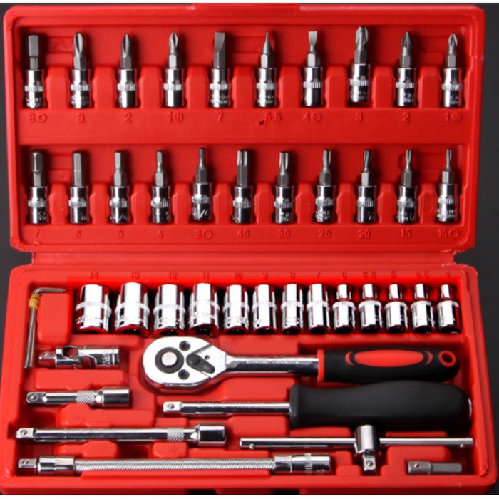Dijual Socket Wrench Set Tools / Kunci Sock