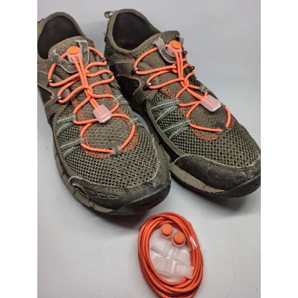 Tali Sepatu Melar Shoe Lock Laces Elastis