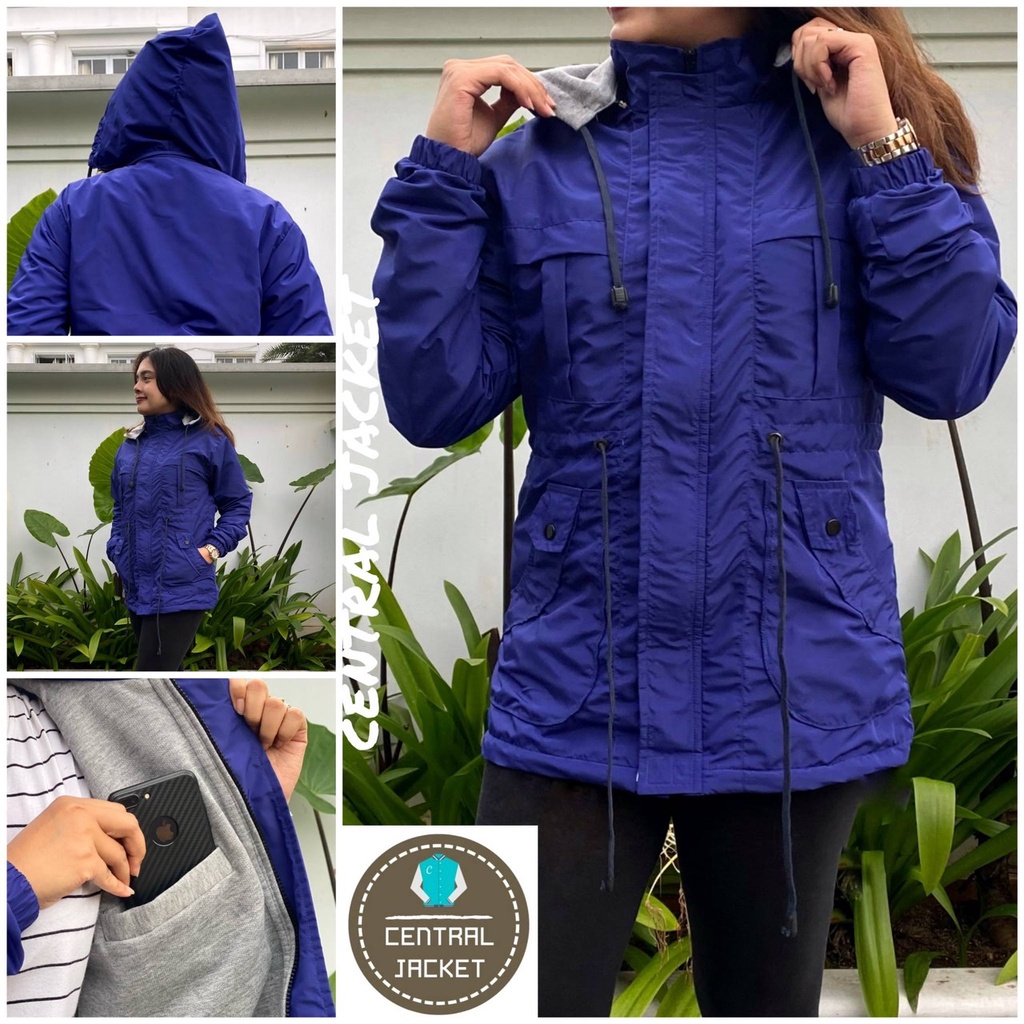 JACKET PARKA WANITA PREMIUM WATERPROOF - JACKET PARKA CEWEK