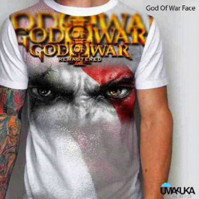 Kaos 3D GOD OF WAR FACE