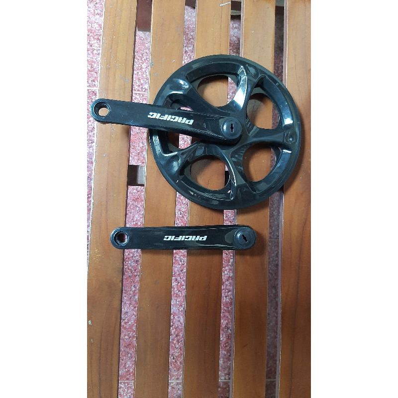 crank sepeda pacific 52T single speed. buat sepeda lipatnya, sepeda minionnya