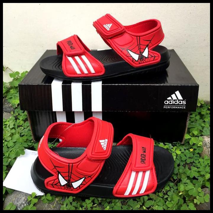 HOT DEAL SANDAL SEPATU ADIDAS KIDS AKWAH / ADIDAS ANAK SPIDERMAN BUKAN SKECHERS