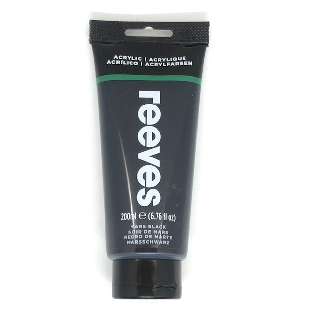 

REEVES ACRYLIC 200ML MARS BLACK