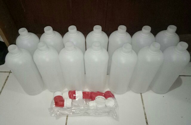 1lt Botol Agro/1lt Botol Labor 1.000ml Hdpe Natural