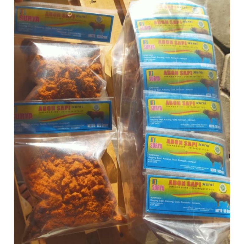 

Abon Sapi/Ayam Asli 250gram