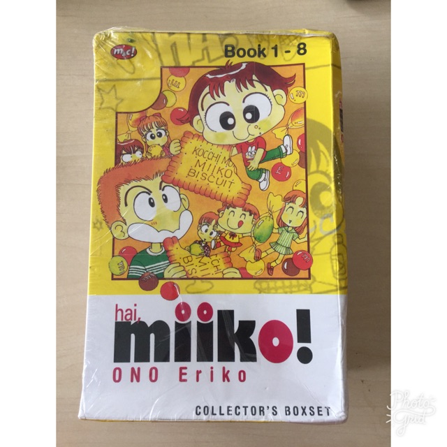 Hai miiko 1-8. Book set. Ono eriko. Komplit. Baru. Segel. Murah