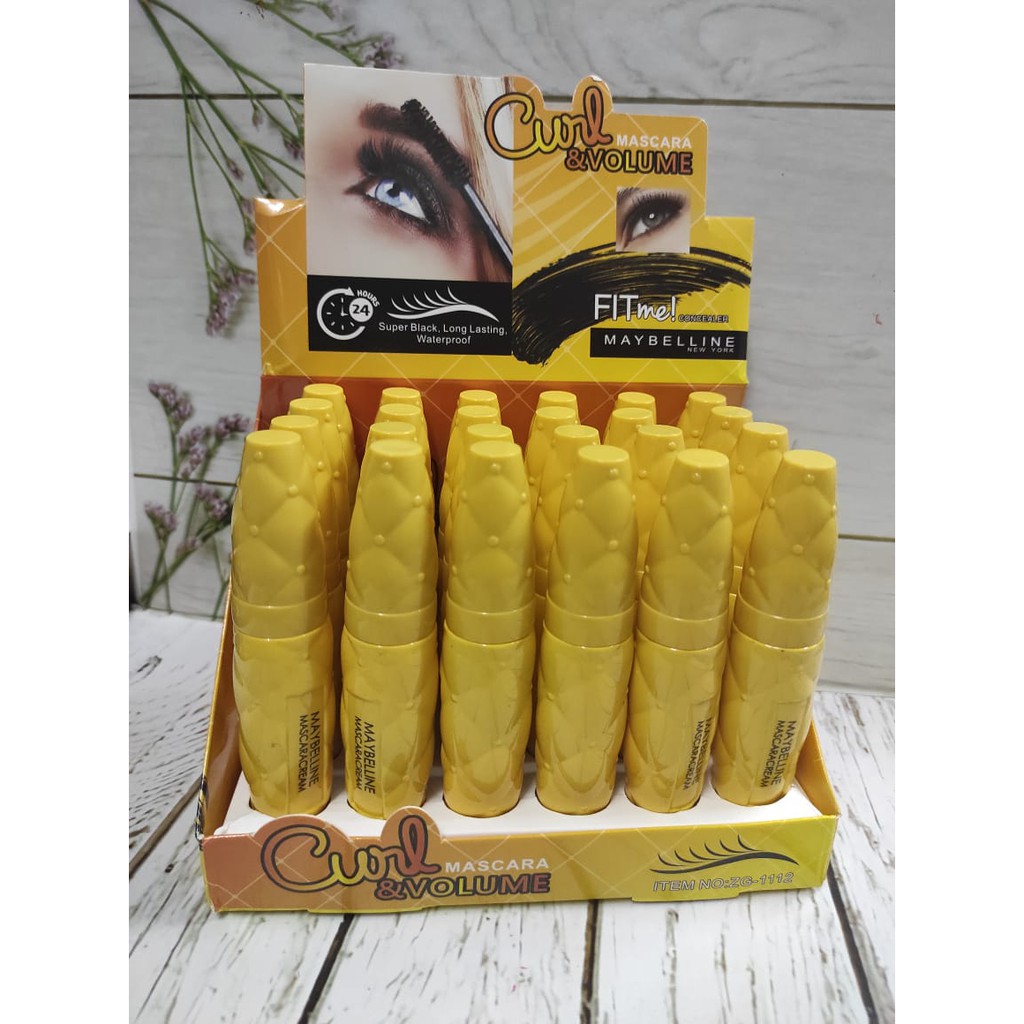 MASCARA NEW MAYBELLINE FIT-ME MASCARA CASING KUNING