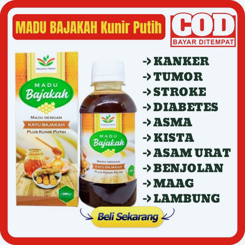 

Promo Madu Bajakah Plus Kunir Putih 280 gram Anti Kanker Tumor Kista