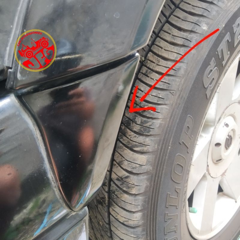 Over fender sambungan bumper escudo 2.0i