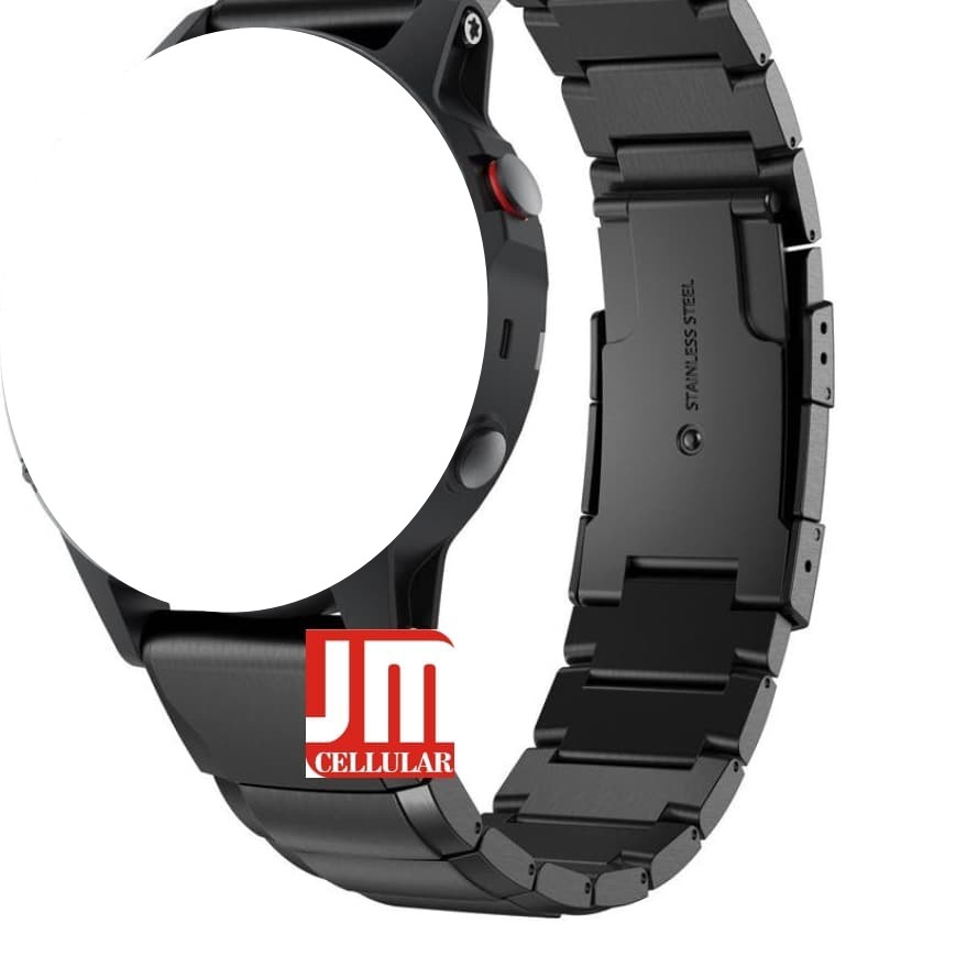 Tali Jam Quick Fit 26mm Watch Strap Garmin D2 Delta PX - Stainless Steel