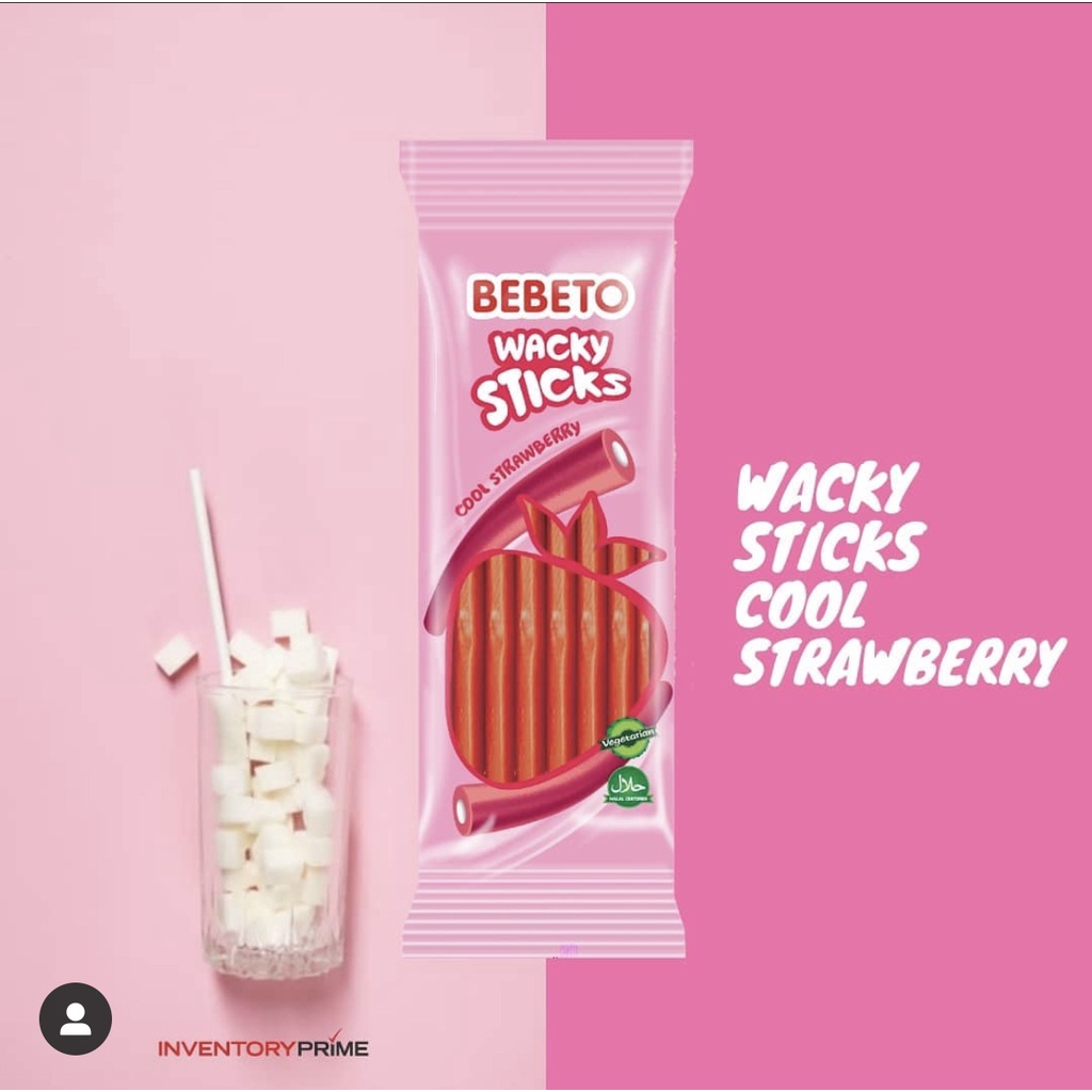 

Bebeto Wacky Stick Strawberry
