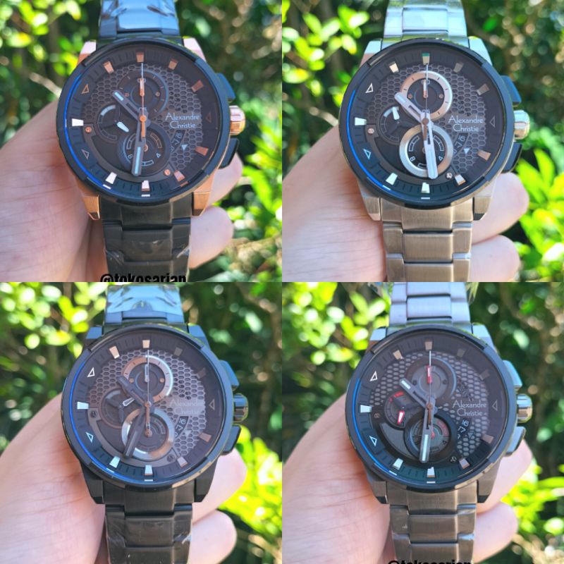 Alexandre Christie Original AC 6618 MC Tali Rantai Sport Untuk Pria Terbaru