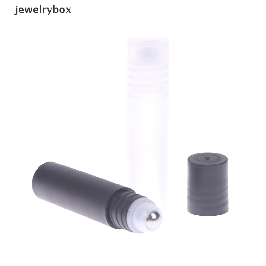 (jewelrybox) Botol Roll on Kosong Bahan Plastik + Stainless Steel Ukuran 5ml