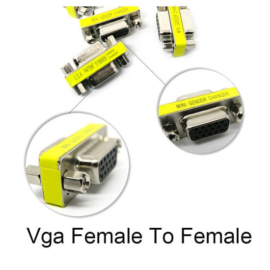 Gender Conector VGA Female-Female