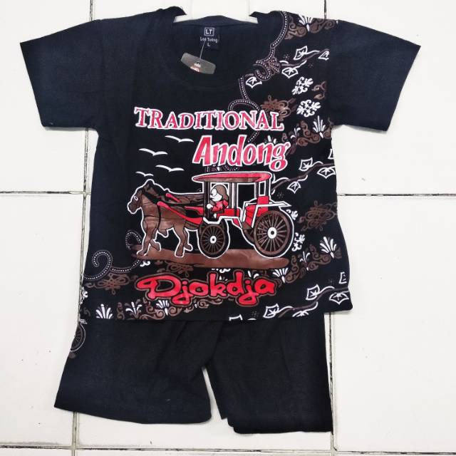 Kaos anak kaos jogja setelan anak jogja setelan kaos anak batik oleh oleh jogja