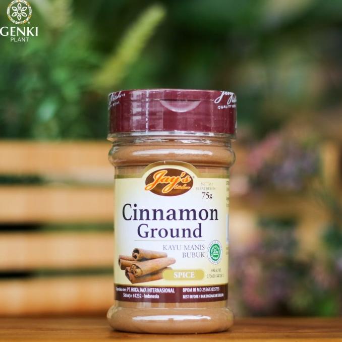 

PROMO Jay's Cinnamon Ground (Kayu Manis Bubuk) - 75 g MURAH