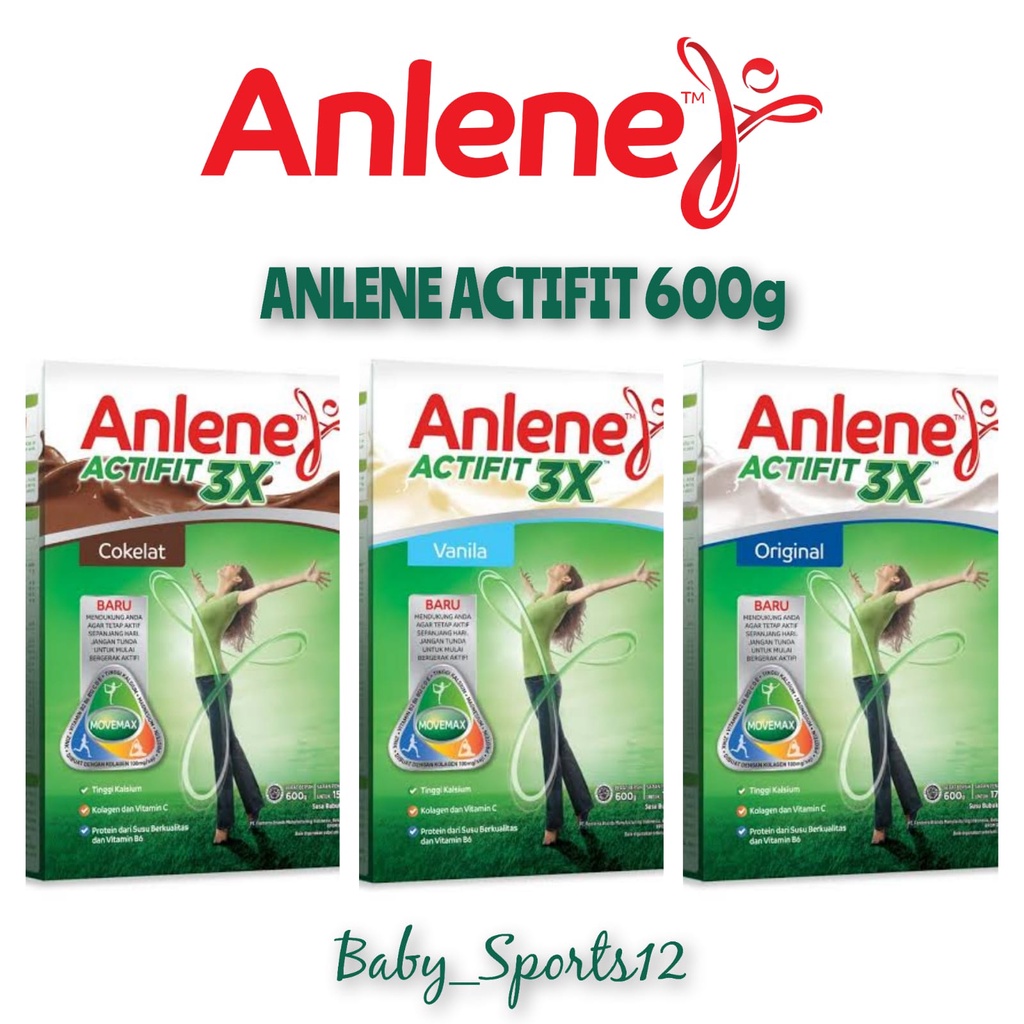 

Anlene Actifit Formula 3X Kemasan 590g