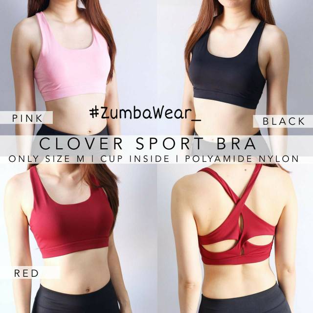 CLOVER SPORT BRA / SPORT BRA IMPORT / SPORT BRA IMPORT MURAH