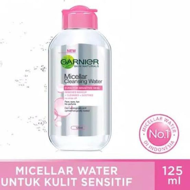 GARNIER/MICELLAR/MICELLAR WATER/WATER/GARNIER MICELLAR WATER/GARNIER MICELLAR WATER 400ML/125ML