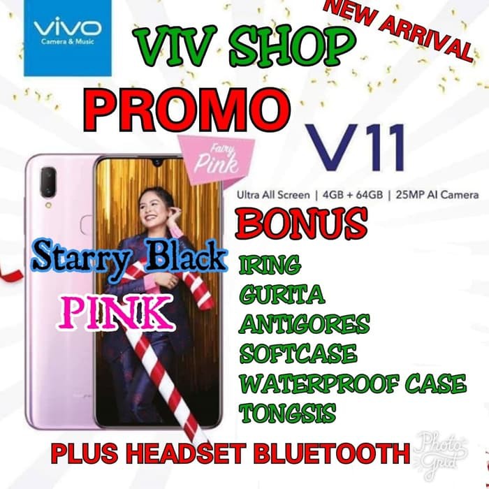 VIVO V11 RAM 4/64 GARANSI RESMI VIVO INDONESIA