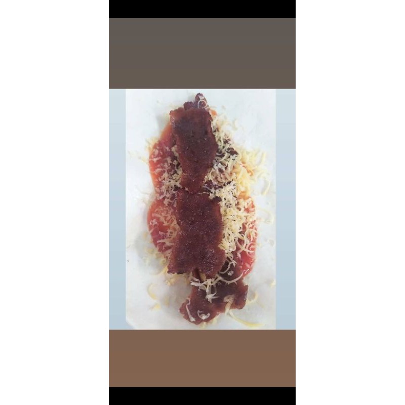kebab full daging pedas keju