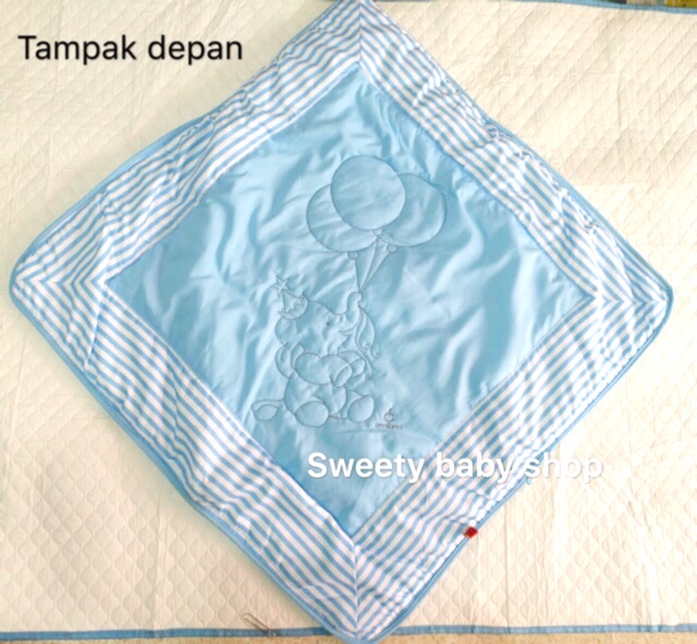 Selimut bayi topi omiland baby blanket orb1304