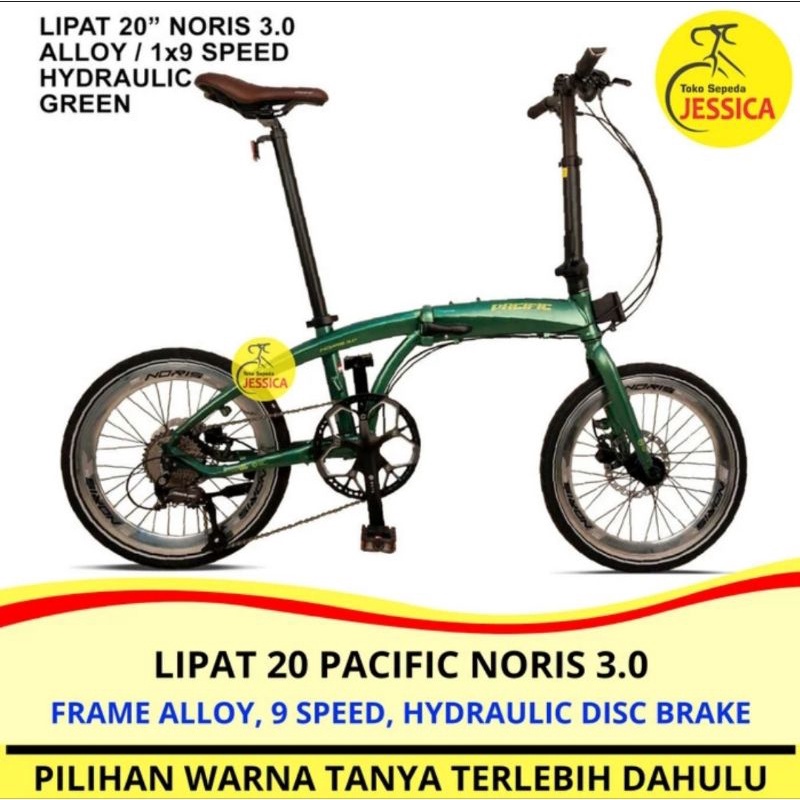 Sepeda Lipat 20 Pacific Noris 3.0
