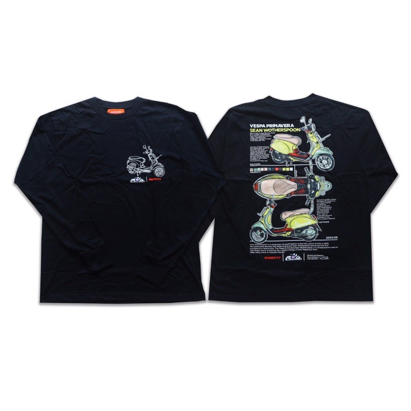SHOOFITY X MOVE INDONESIA - PRIMAVERA SEAN WOTHERSPOON REVIEW(Black) longsleeve tshirt