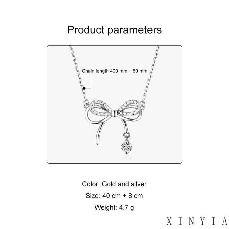 Kalung Tiga Dimensi Double layer Bentuk Water Drop Untuk Wanita