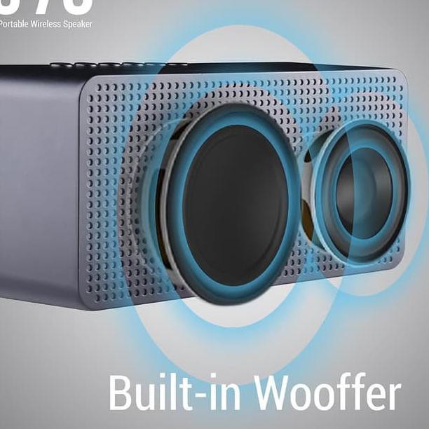 ➲ Comson CS78 Speaker Portable Bluetooth dengan Alarm dan Jam Digital FS ☼