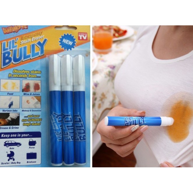 

Promo Sale Whip it Lil BULLY Emergency Stain Eraser ( 1 set = 3pcs ) Terlaris dan termurah