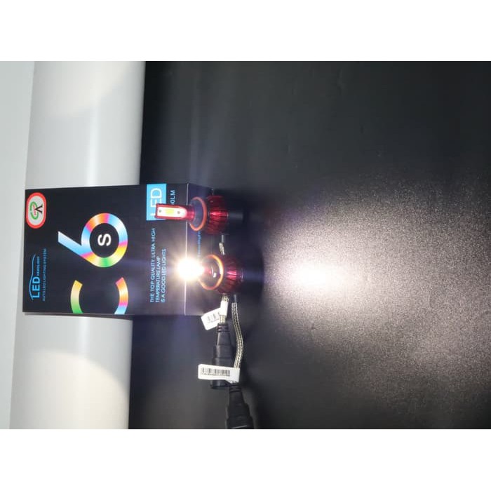 LAMPU LED C6 H11 DAN H16 GOLD SERIES 5500LUMEN