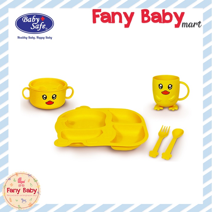 BABY SAFE FEEDING SET DUCK / FSD01