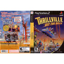 Kaset Ps2 Game Thrillville - Off the Rails