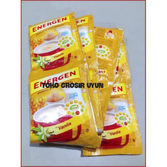 

Energen vanila 10 x 34gram harga murah harga grosir