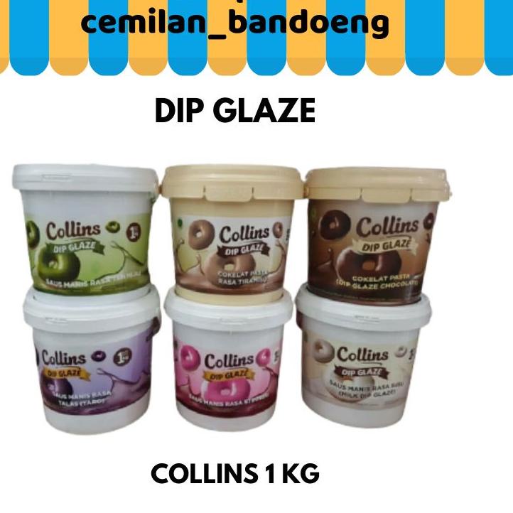 

limited Edition✔️DIP GLAZE COLLINS 1 KG FREE BUBBLE WARP EXP. TAHUN 2023|SQ1