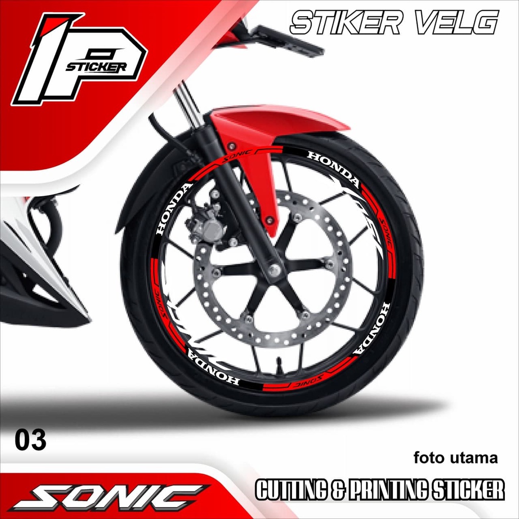 (COD) CUTTING STICKER VELG SONIC - CUTTING VELG MOTOR SONIC.03