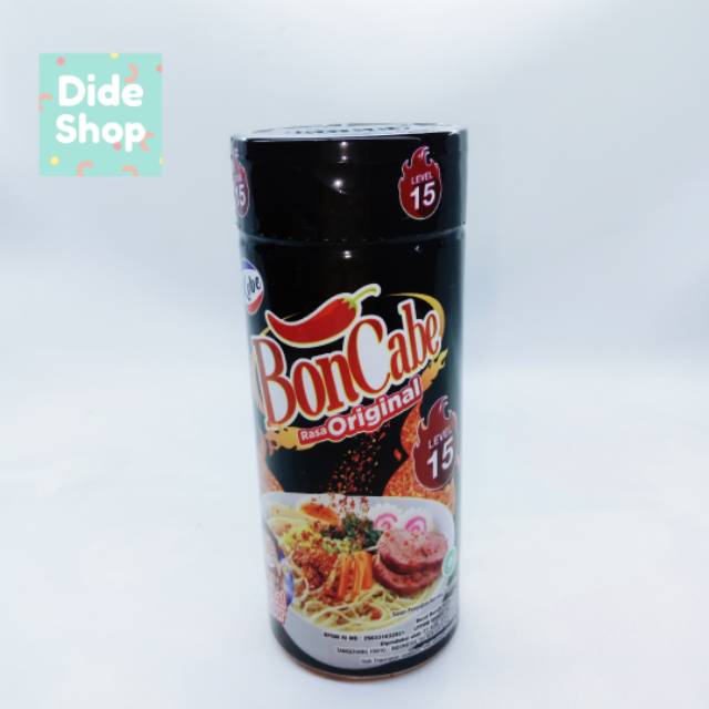 

Bon Cabe / Cabe Bubuk Level 15 dan 30 (( KEMASAN BOTOL ))