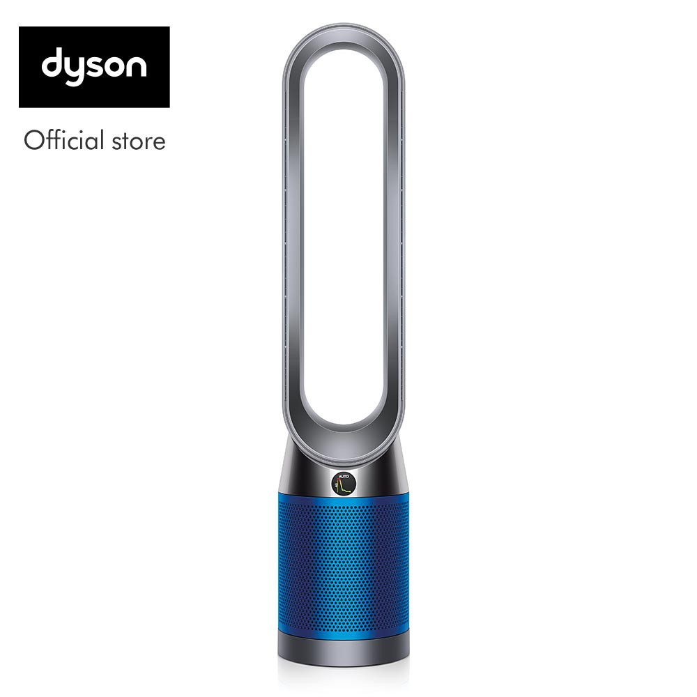 Dyson Pure Cool Tp04 Air Purifier Tower Fan Iron Blue Penjernih Udara Shopee Indonesia