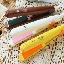 Catok Karakter Kartun / Catokan Lurus Line / Catok Mini Karakter Anak Line / Hair Straightener Lucu