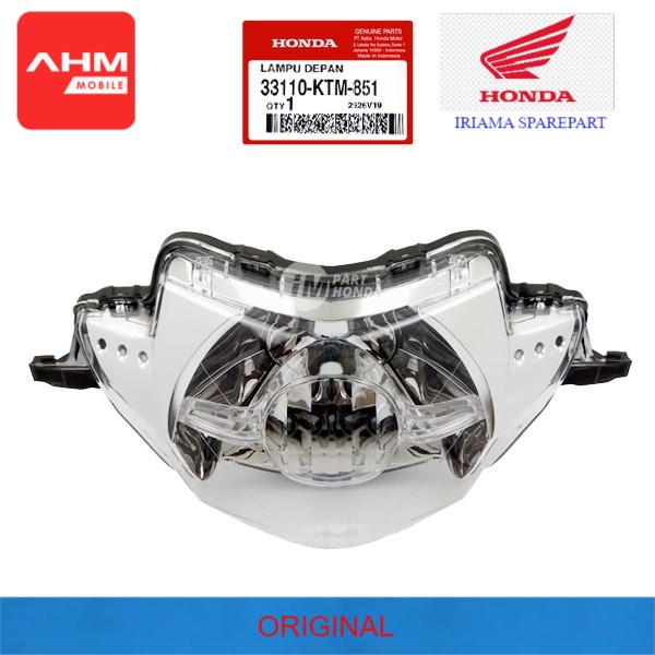 " 33110-KTM-851 Reflektor Lampu Depan Supra X 125 Lama 2005 - 2006