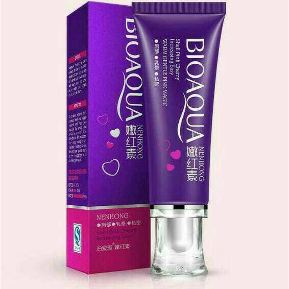 Bestseller Bioaqua Nenhong Pemerah Bibir Silky Pink Cherry ,
