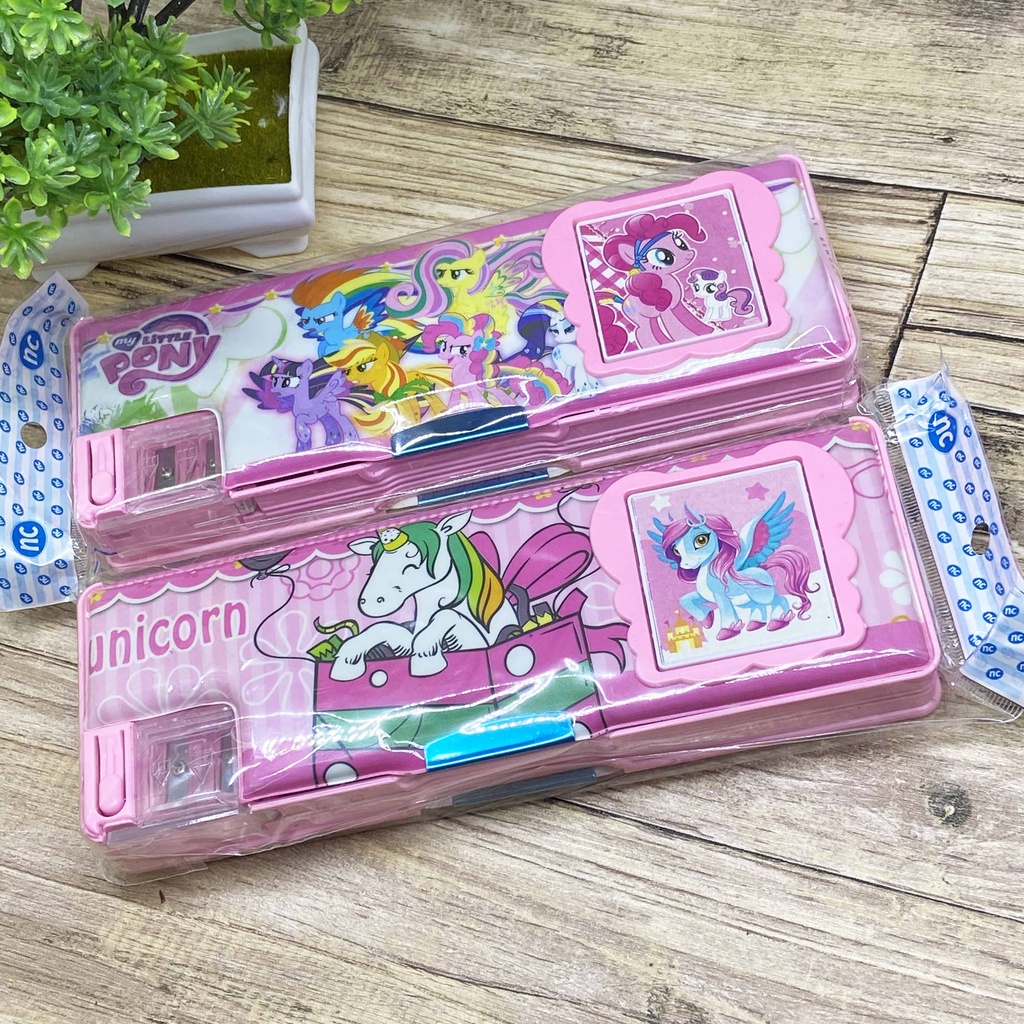 KOTAK PENSIL BTS BT21 KALKULATOR + SERUTAN MAGNET / KOTAK PENSIL KALKULATOR / TEMPAT PENSI KARKULATOR-KP KALKU- UNICORN