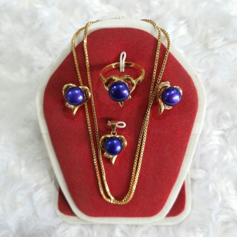 Set Perhiasan Mutiara Lombok Asli Bersertifikat||set perhiasan||set perhiasan xuping||set perhiasan 