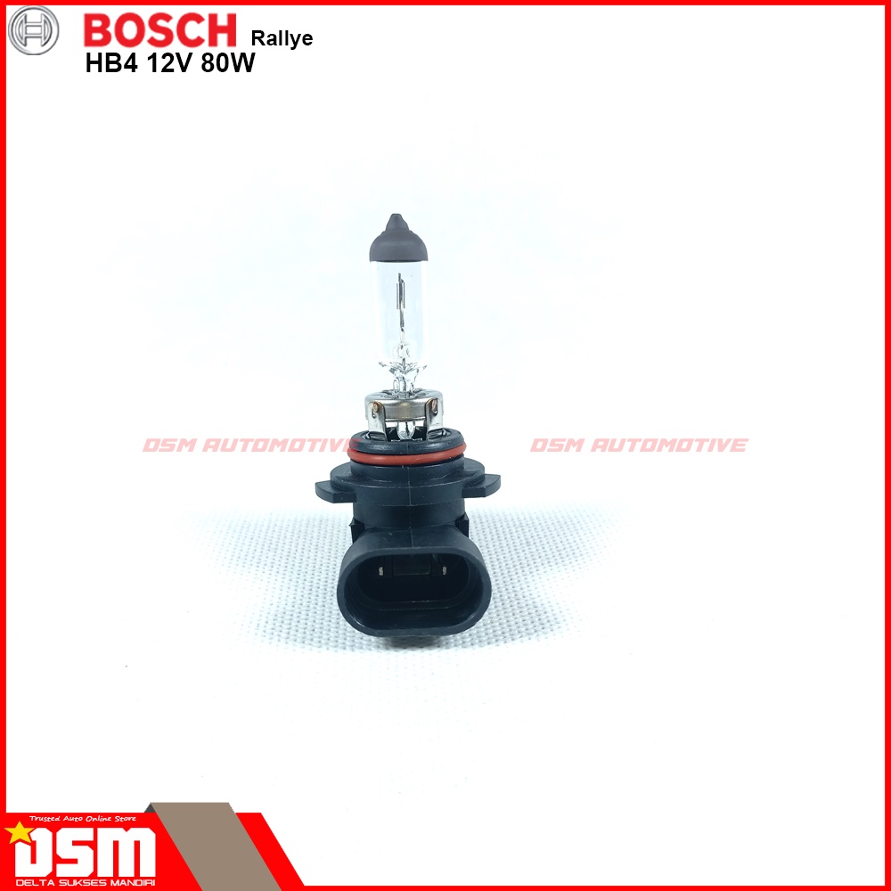 BOSCH Rallye Lampu Mobil HB4 9006 12V - 80W / Foglamp Lampu Kabut Bosch Original